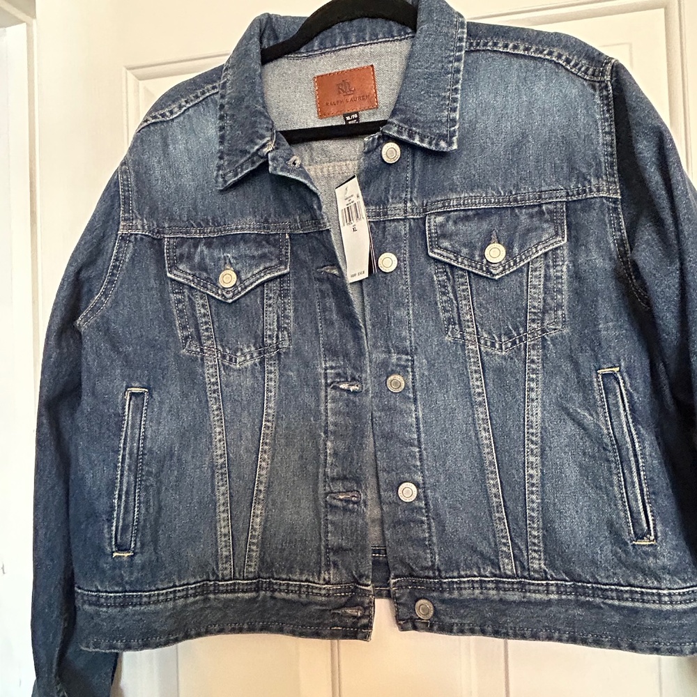 Ralph Lauren Denim Jean Jacket NWT